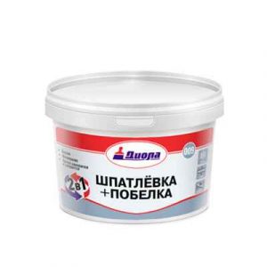 ШПАТЛЕВКА+ПОБЕЛКА "2 В 1" 2кг Д-009/ЕВРОБАНКА — изображение 1
