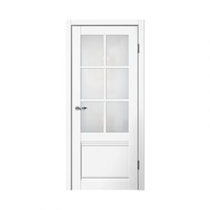 Полотно глухое C04 700 эмалит белый/матовое стекло — изображение 1