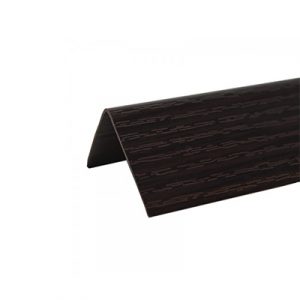 УГОЛОК С ТИСНЕНИЕМ 40*40*2,7 Венге Африка/РОСМАТ — изображение 1