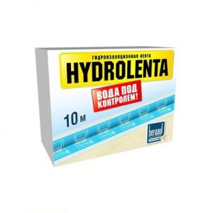 Гидроизоляционная лента Hydrolenta 10м, Бергауф — изображение 1