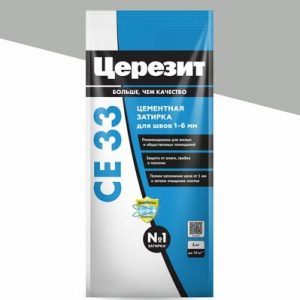 Затирка CE33 манхеттен 2кг, Церезит — изображение 1