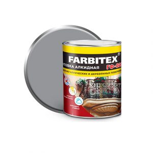 ГРУНТОВКА ГФ-021 "FARBITEX" 1,8кг СЕРАЯ — изображение 1