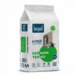 Клей термостойкий Keramik Termo 5кг, Бергауф — изображение 1