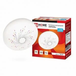 Светильник LED настенно-потолочный DECO "Карусель" 12Вт 4000К d-210 мм — изображение 1