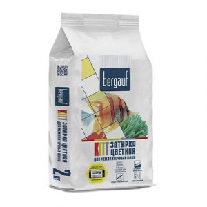 Затирка Kitt серая 2кг, Бергауф — изображение 1