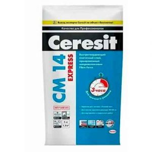 Клей для керамической плитки и керамогранита CM14 5кг, Церезит — изображение 1
