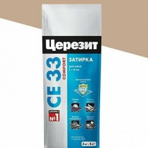 Затирка CE33 сиена 2кг, Церезит — изображение 1