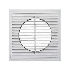 Решетка вентиляционная 210*210 прямоточная с москитной сеткой — изображение 1