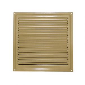 Решетка вентиляционная 200*200 металл с покрытием (зол.мет.) — изображение 1