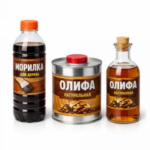 Морилки, олифа
