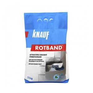 Штукатурка гипсовая Ротбанд 5кг, Кнауф — изображение 1