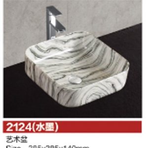 Раковина накладная керамическая (2124) — изображение 2