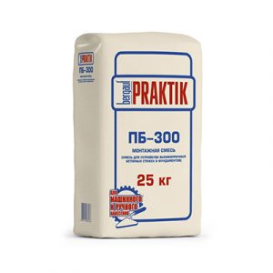 Пескобетон ПБ-300 Praktik 25кг, Бергауф — изображение 1