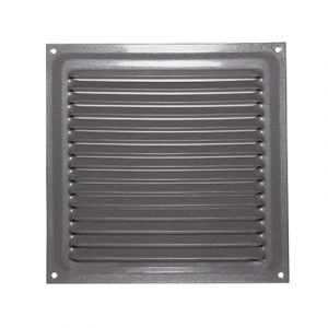 Решетка вентиляционная 150*150 металл с покрытием (ал.мет.) — изображение 1