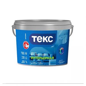 Краска итерьерная Текс Профи 1,8л/1 — изображение 1
