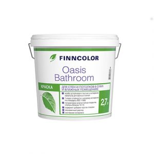 Краска Oasis Bathroom A п/мат 2,7л/1 — изображение 1