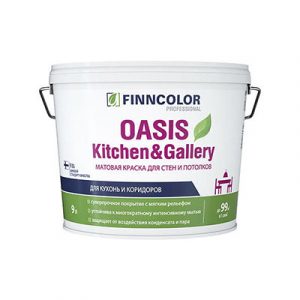 Краска Oasis Kitchen&Gallery A мат 9л/1 — изображение 1