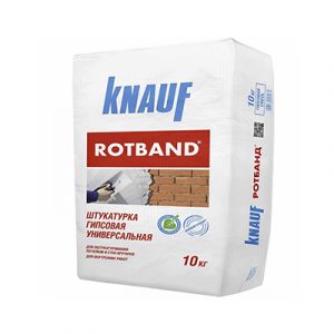 Штукатурка гипсовая Ротбанд 10кг, Кнауф — изображение 1