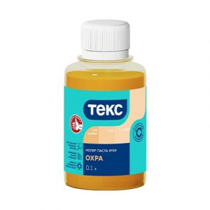 Колер паста Текс охра 100мл/30 — изображение 1
