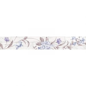 Бордюр San Remo белый 5,4*50 Global Tile — изображение 1