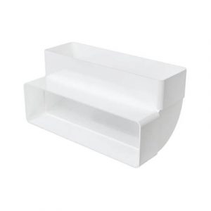 Колено плоское вертикальное D204*60/90° — изображение 1