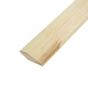 Плинтус деревянный напольный 17*55*2700мм, осина, сорт 0 — изображение 1