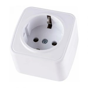 Розетка накладная 1м. з/к "ДАЧА" — изображение 1