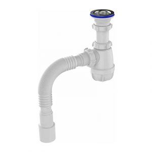 Сифон для мойки СанДесант B0115-AK 1/2х40 с гибкой трубой 40х40/50 — изображение 1