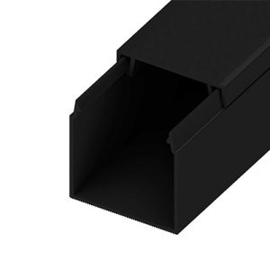 Кабель-канал 25*25 3D Черный (2м) — изображение 1