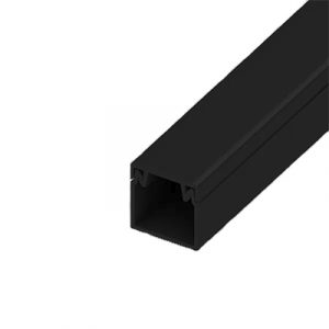 Кабель-канал 12*12 3D Черный (2м) — изображение 1