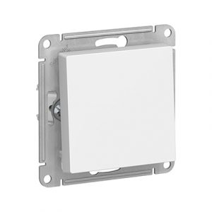 Механизм выключателя 1кл. белый "ATLAS" — изображение 1