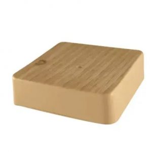 Коробка распределительная квадратная о/у сосна 50*50*20 — изображение 1