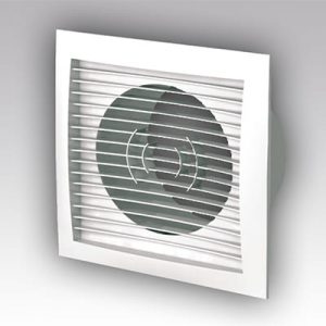 Решетка вентиляционная сферическая 150х150 с фланцем D100 — изображение 1