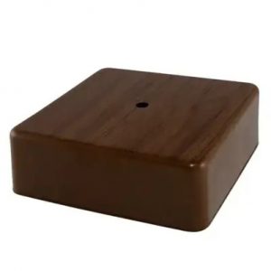 Коробка распределительная квадратная бук о/у 100*100*44 — изображение 1