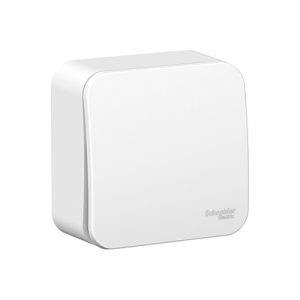 Выключатель накладной 1кл. белый "BLANCA" — изображение 1