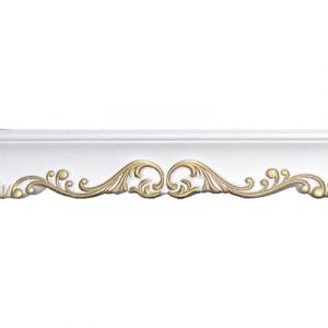 Плинтус потолочный потолочный Золото 7023/1 55/40/2м — изображение 1