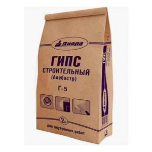 Алебастр Г-5 2кг, Диола — изображение 1