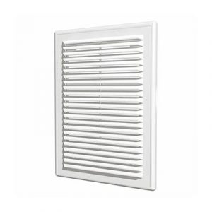 Решетка вентиляционная 180*250 разъемная с москитной сеткой — изображение 1