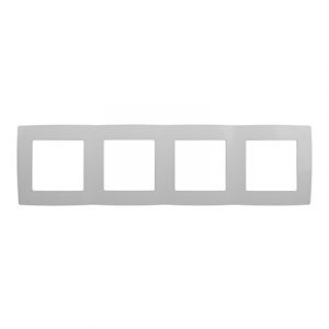 Рамка 4м. белый "ЭРА 12" — изображение 1