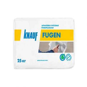 Шпаклевка гипсовая универсальная Фуген 25кг, Кнауф — изображение 1