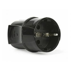 Штепсельное гнездо черный с/з 16А 250В "SMARTBUY" — изображение 1