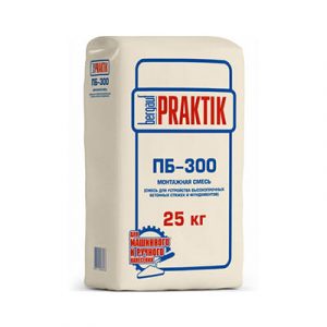 Пескобетон ПБ-300 Praktik 25кг, Бергауф — изображение 1