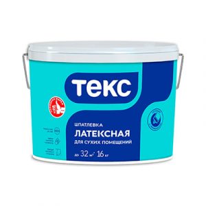 Шпатлевка Латексная д/сухих помещений Профи 16кг — изображение 1