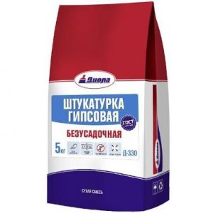 Штукатурка гипсовая Д-330 5кг, Диола — изображение 1
