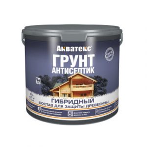 Грунт Акватекс антисептик гибридный DALI  2,7л — изображение 1
