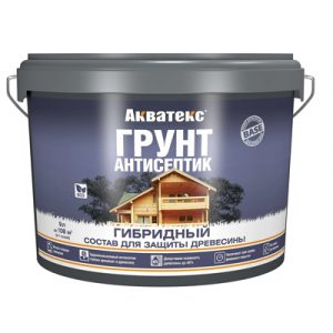 Грунт Акватекс антисептик гибридный DALI 9л — изображение 1