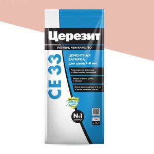 Затирка CE33 роса 2кг, Церезит — изображение 1