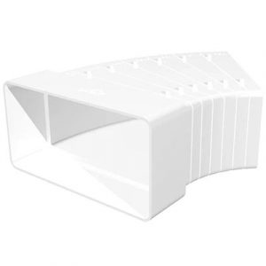 Колено плоское D120*60 разноугловое — изображение 1