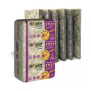 Утеплитель плита Шумка 1000*610*50мм 10шт 0,305м3, Изовер/Ветонит — изображение 1