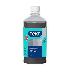 Колер паста Текс черный 500мл/12 — изображение 1